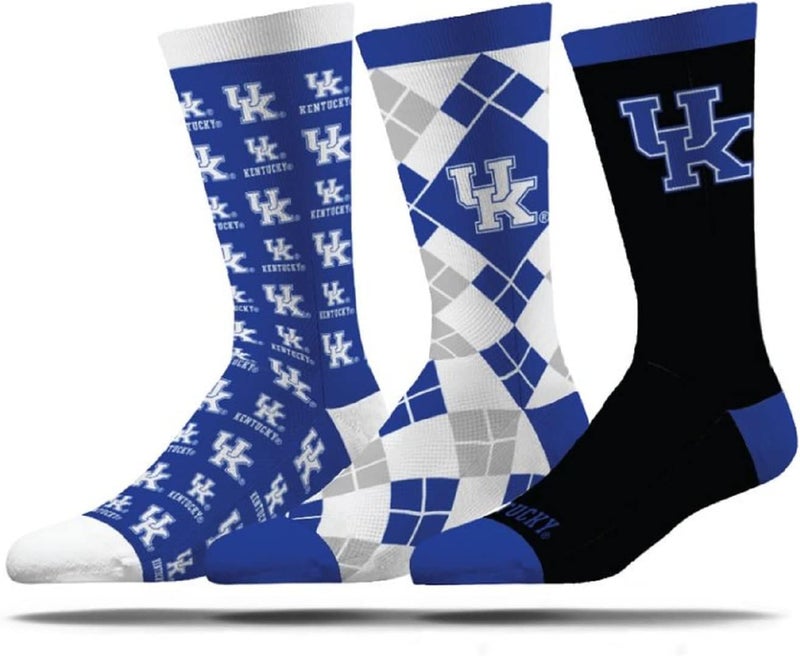 Strideline Store Mens NCAA Dress Socks- The Executive 3 Pack-One Size Fits Most - Image 1